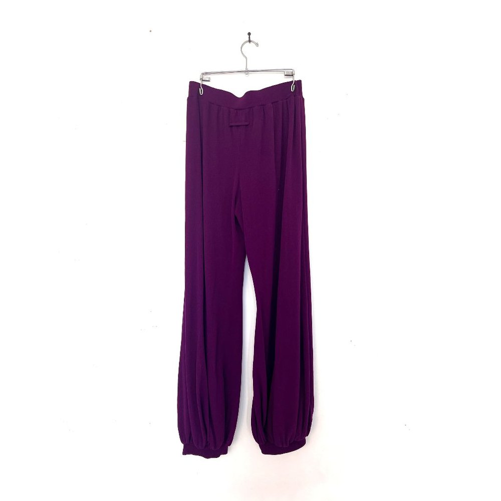 Vintage y2K Jean Paul Gaultier plum genie pants NWT!